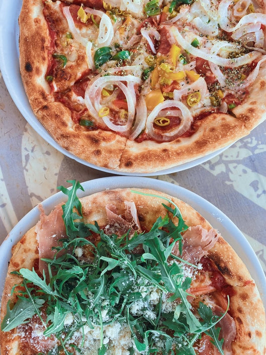 Homemade cooked pizza - The Woodfired Co