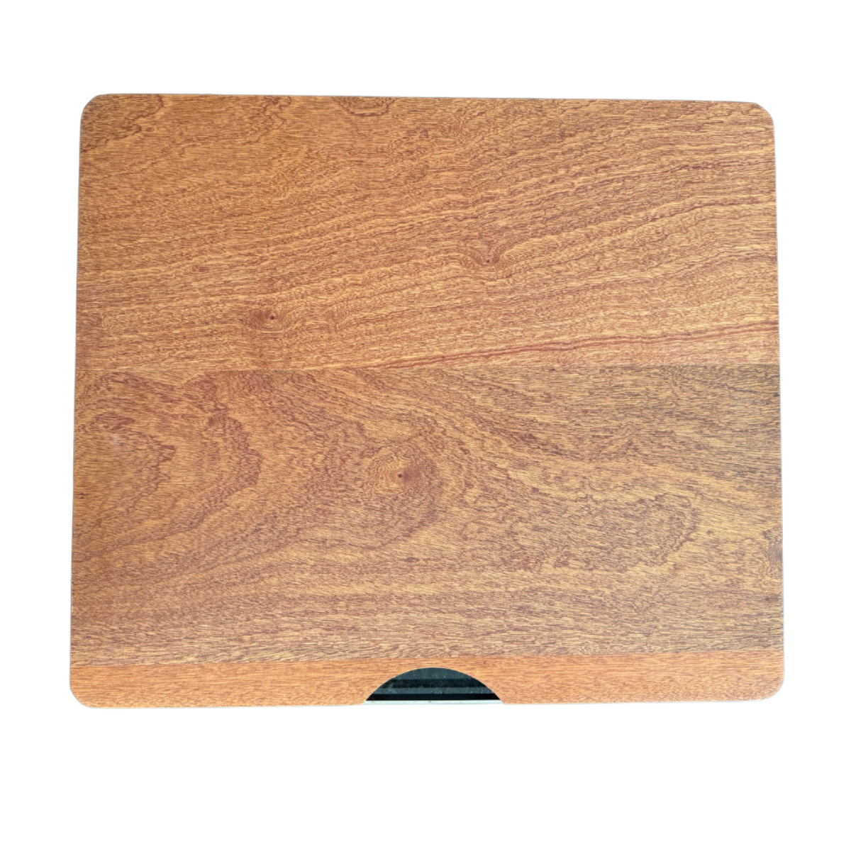 Pizza board - La Parrilla Co Maestre Hardwood ( Ebony Wood ) Cutting board By 49cm x 42cm x 25mm - The Woodfired Co