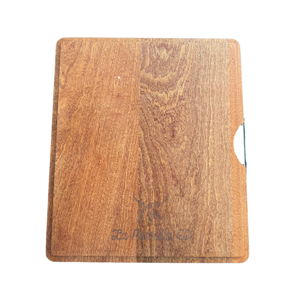 Pizza board - La Parrilla Co Maestre Hardwood ( Ebony Wood ) Cutting board By 49cm x 42cm x 25mm