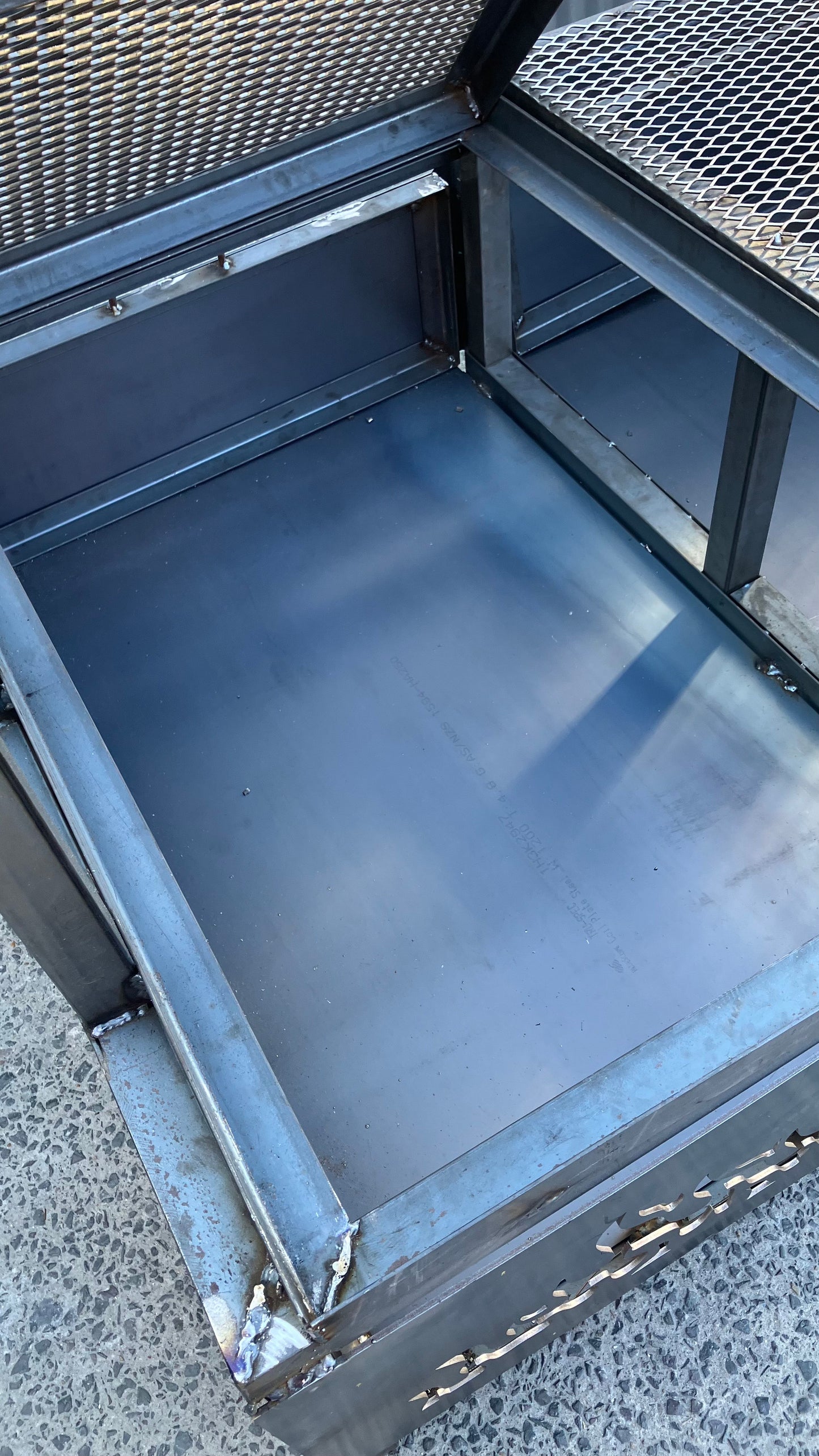 1800MM Commercial Parrilla fire box multi grill - The Woodfired Co