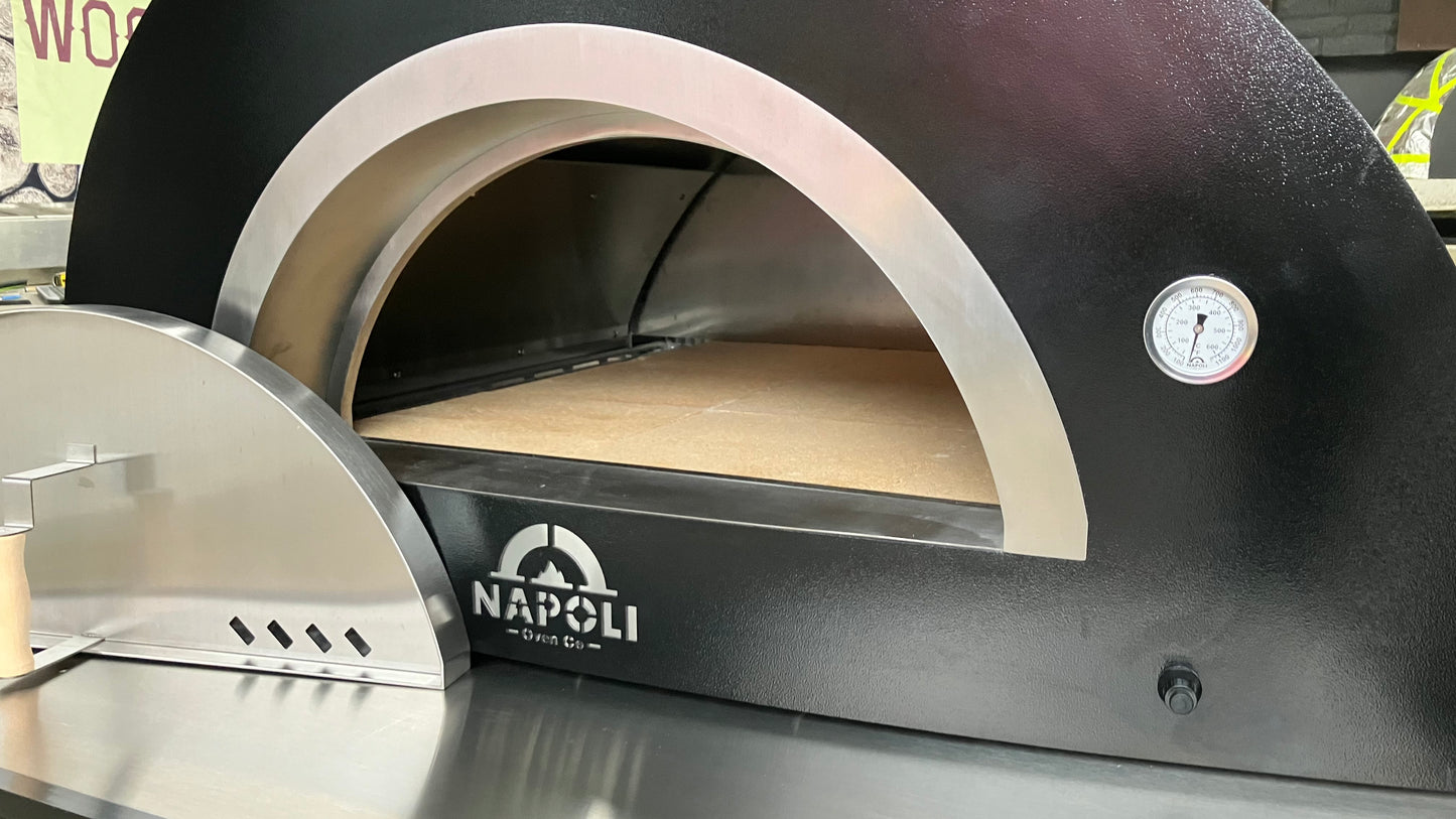 TWC Hybrid pizza oven trailer system - The Woodfired Co
