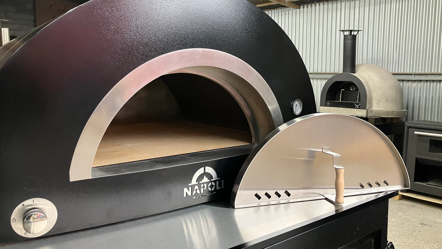 TWC Hybrid pizza oven trailer system - The Woodfired Co