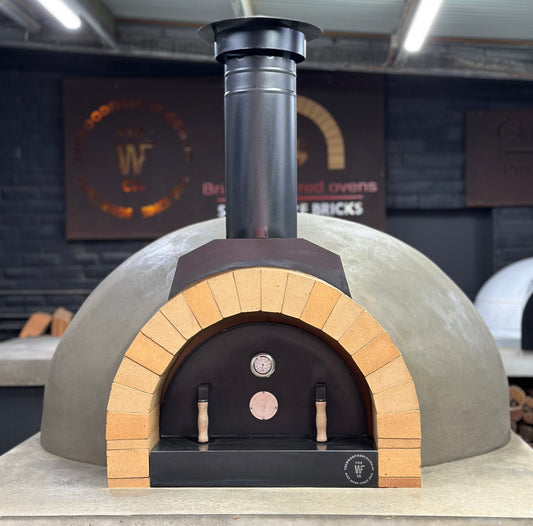 1300MM BRICK FRONT BRICK OVEN KIT - The Woodfired Co