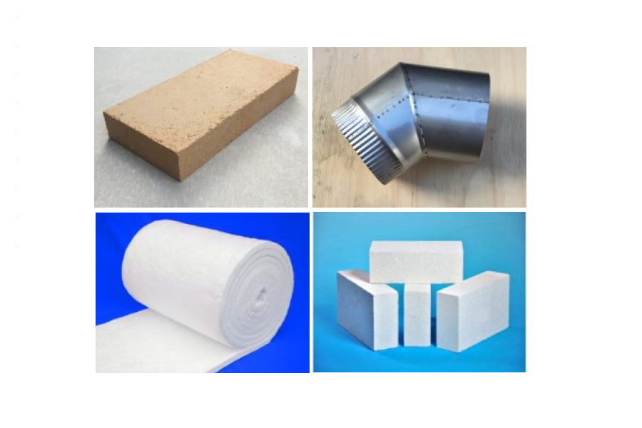 Combine images of tissue, pipe and bricks - The Woodfired Co