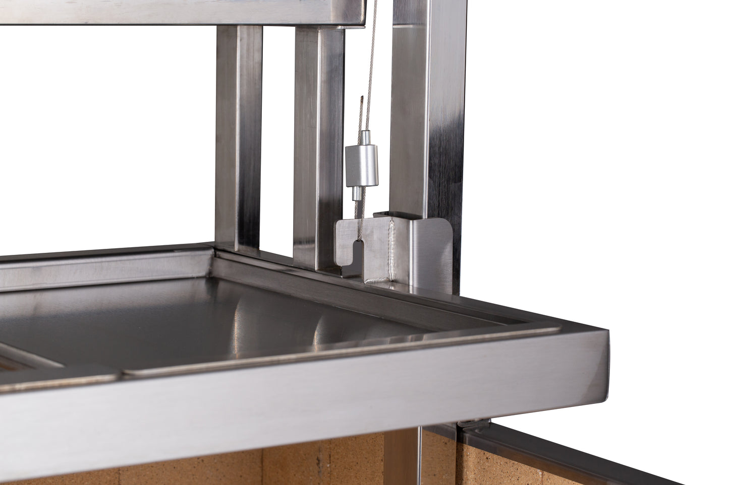 La Parilla Co 304SS 1200mm premium parrilla grill with inbuilt rotisserie COUNTERTOP VERSION - The Woodfired Co