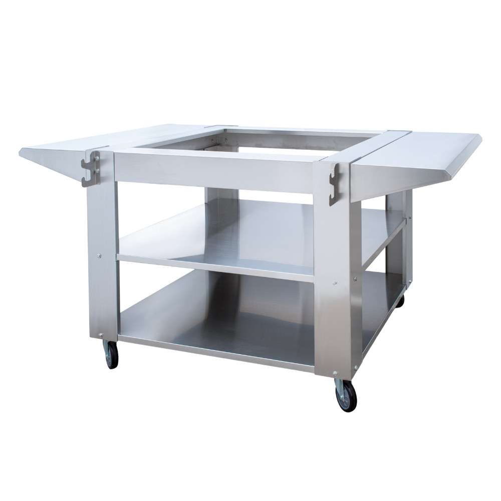 Napoli stainless steel rolling stand - The Woodfired Co
