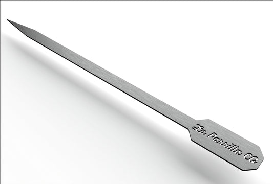 La Parrilla Co 304 10 pack stainless steel 12mm wide skewers  (PRE ORDER MAY 2025) - The Woodfired Co