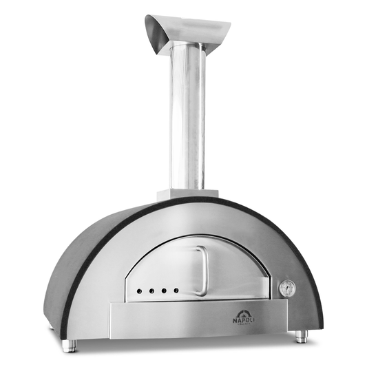 Napoli Vesuvio 650 woodfired pizza oven - Black - The Woodfired Co.