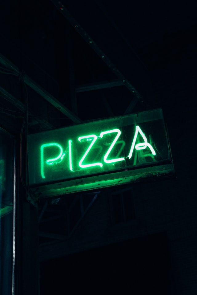 Pizza signage - The Woodfired Co