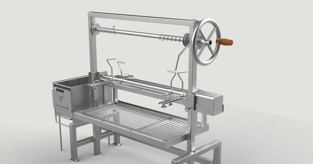stainless steel parrilla grill