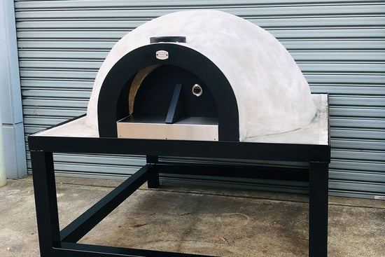 Small modern built wood fire oven - The Woodfired Co
