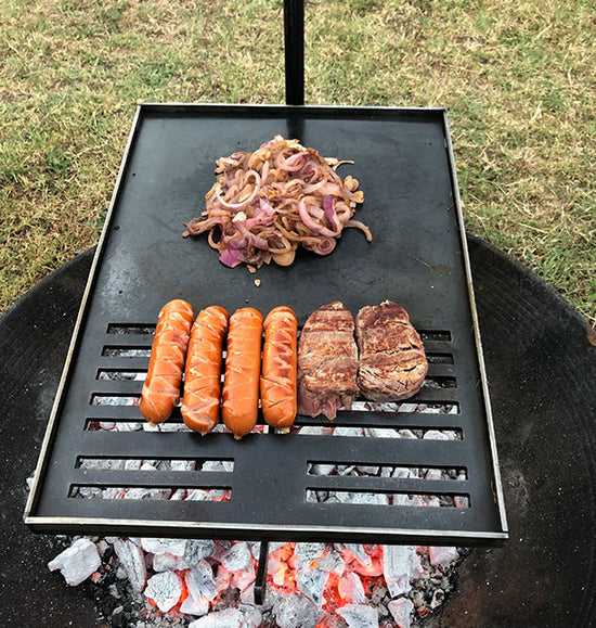 Grilling meat and sausages - The Woodfired Co