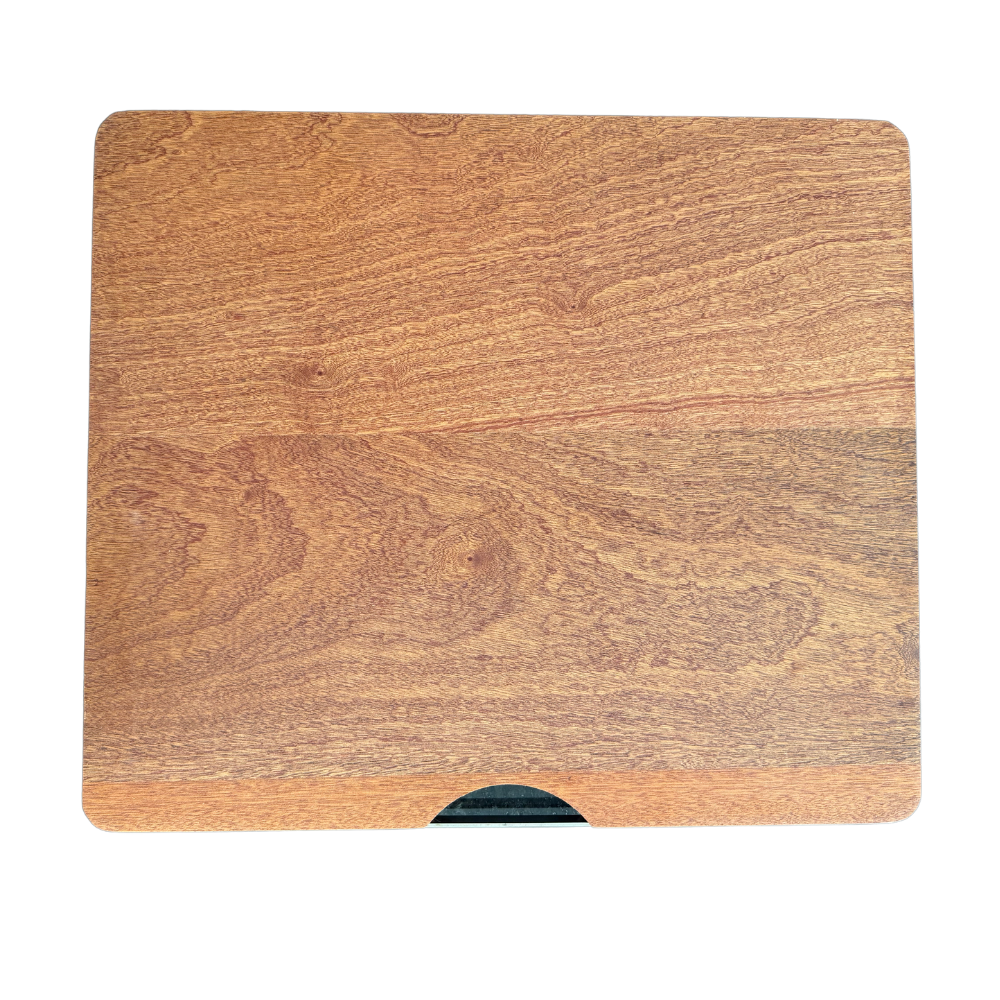 La Parrilla Co Maestre Hardwood ( Ebony Wood ) Cutting board By  49cm x 42cm x 25mm