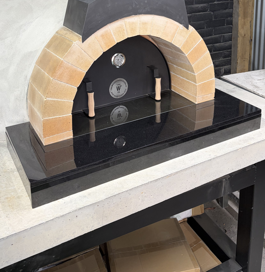 Granite extended ledge to suit 1050 & 1300 BRICK OVENS - The Woodfired Co