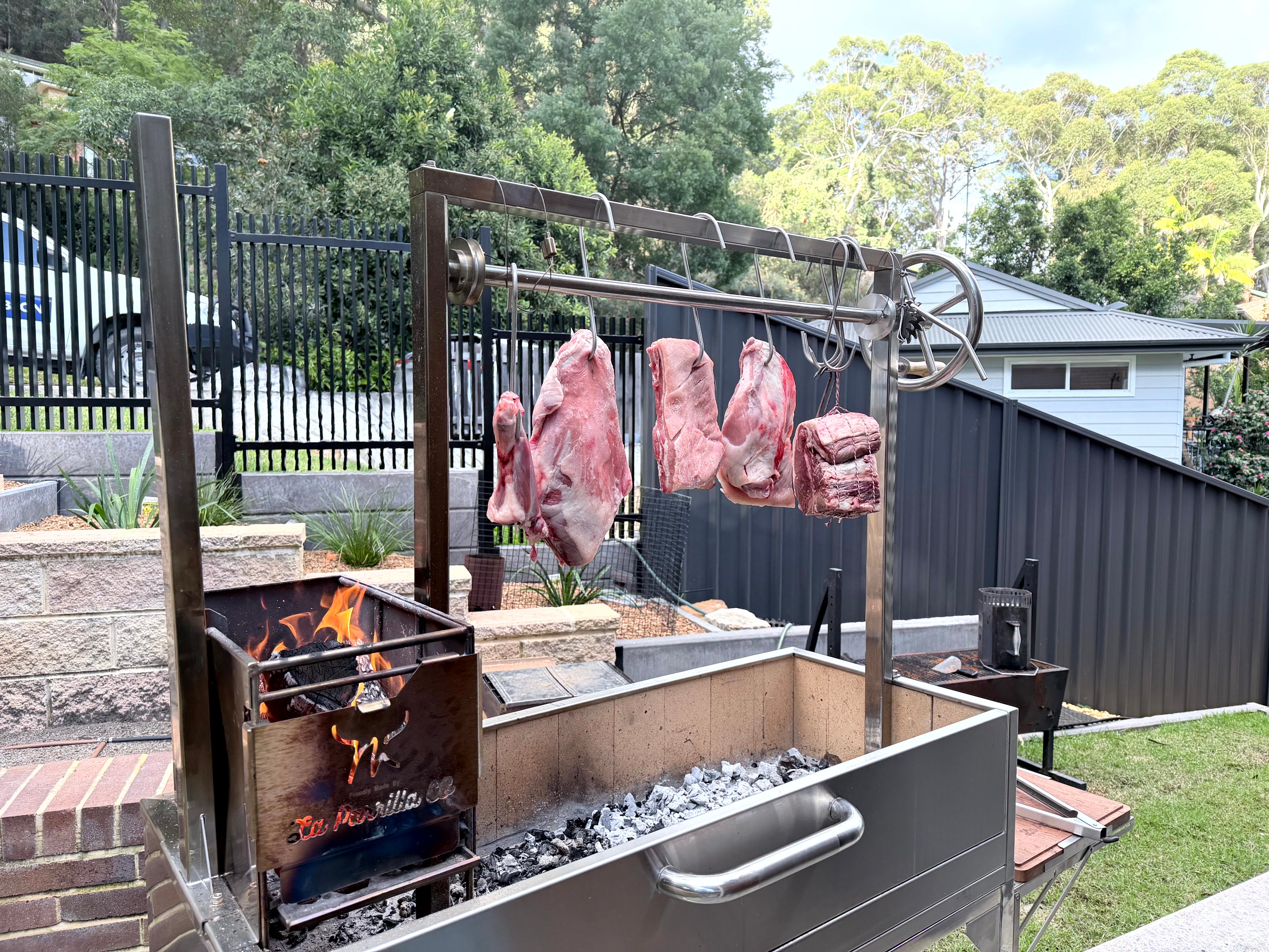 La Parrilla Co 316SS 1200mm premium parrilla grill with inbuilt rotisserie EOFY SALE - SAVE $1500