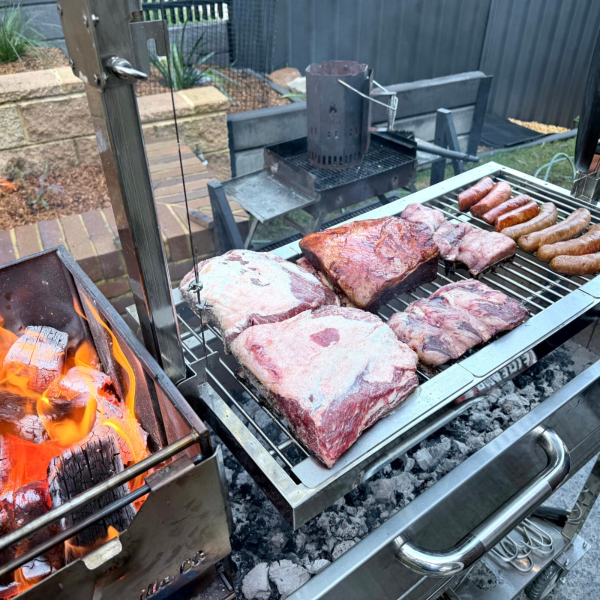 La Parrilla Co 316SS 1200mm premium parrilla grill with inbuilt rotisserie EOFY SALE - SAVE $1500