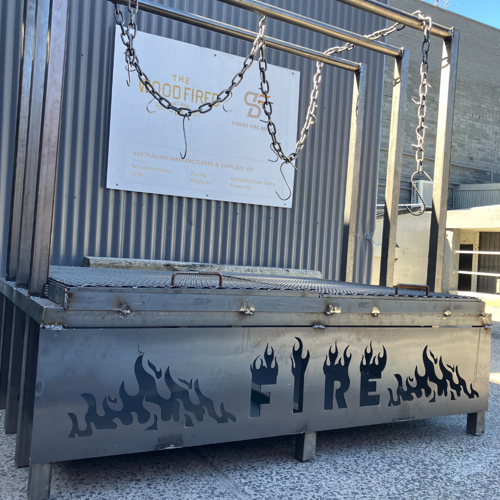 1800MM Commercial Parrilla fire box multi grill