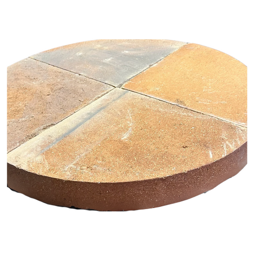 Fire brick 1000mm floor  Quarter moon - pizza oven floor brick