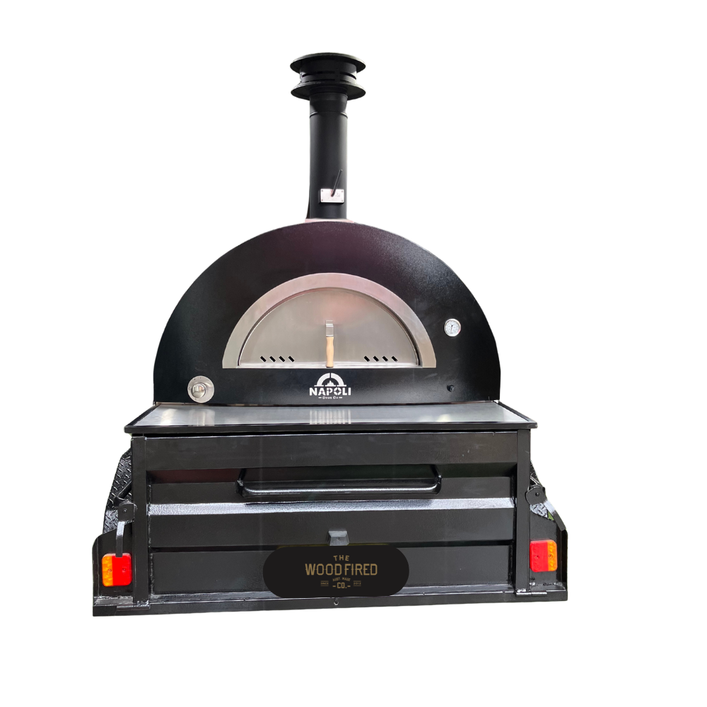 TWC  Hybrid pizza oven trailer system