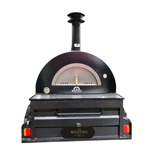 TWC  Hybrid pizza oven trailer system