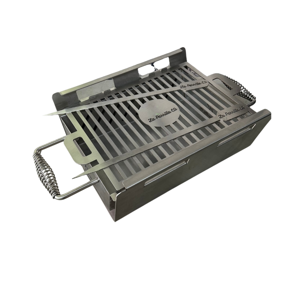 La Parrilla CO countertop charcoal grill