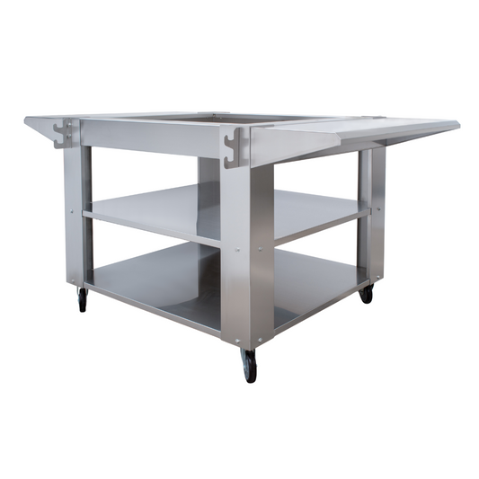 Napoli stainless steel rolling stand