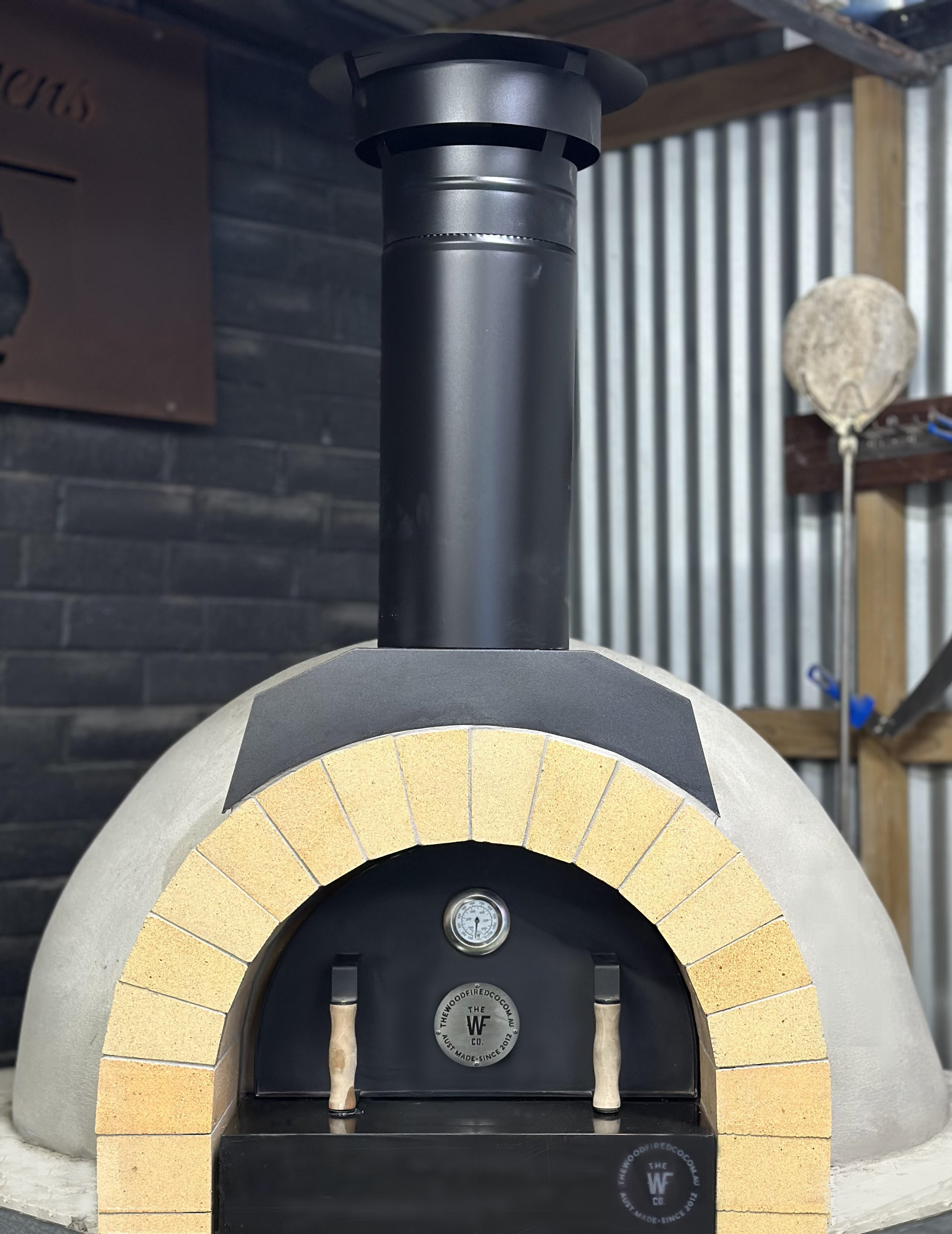 850MM BRICK FRONT OVEN KIT - The Woodfired Co