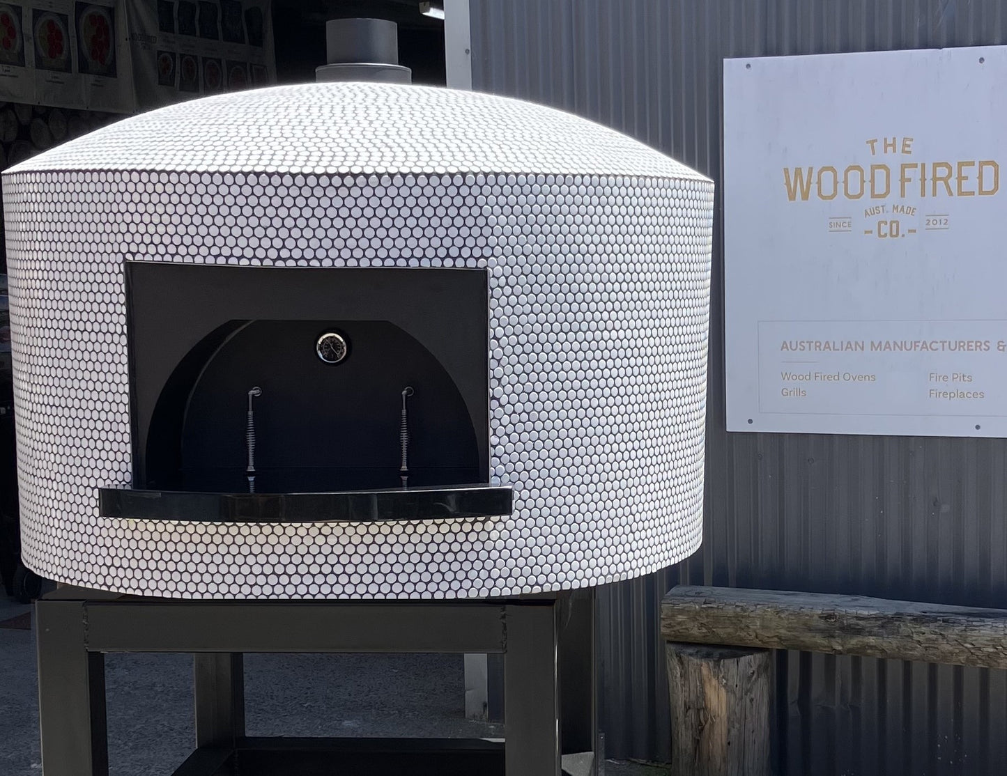 Fiero 950 Napoli style commercial pizza oven - The Woodfired Co