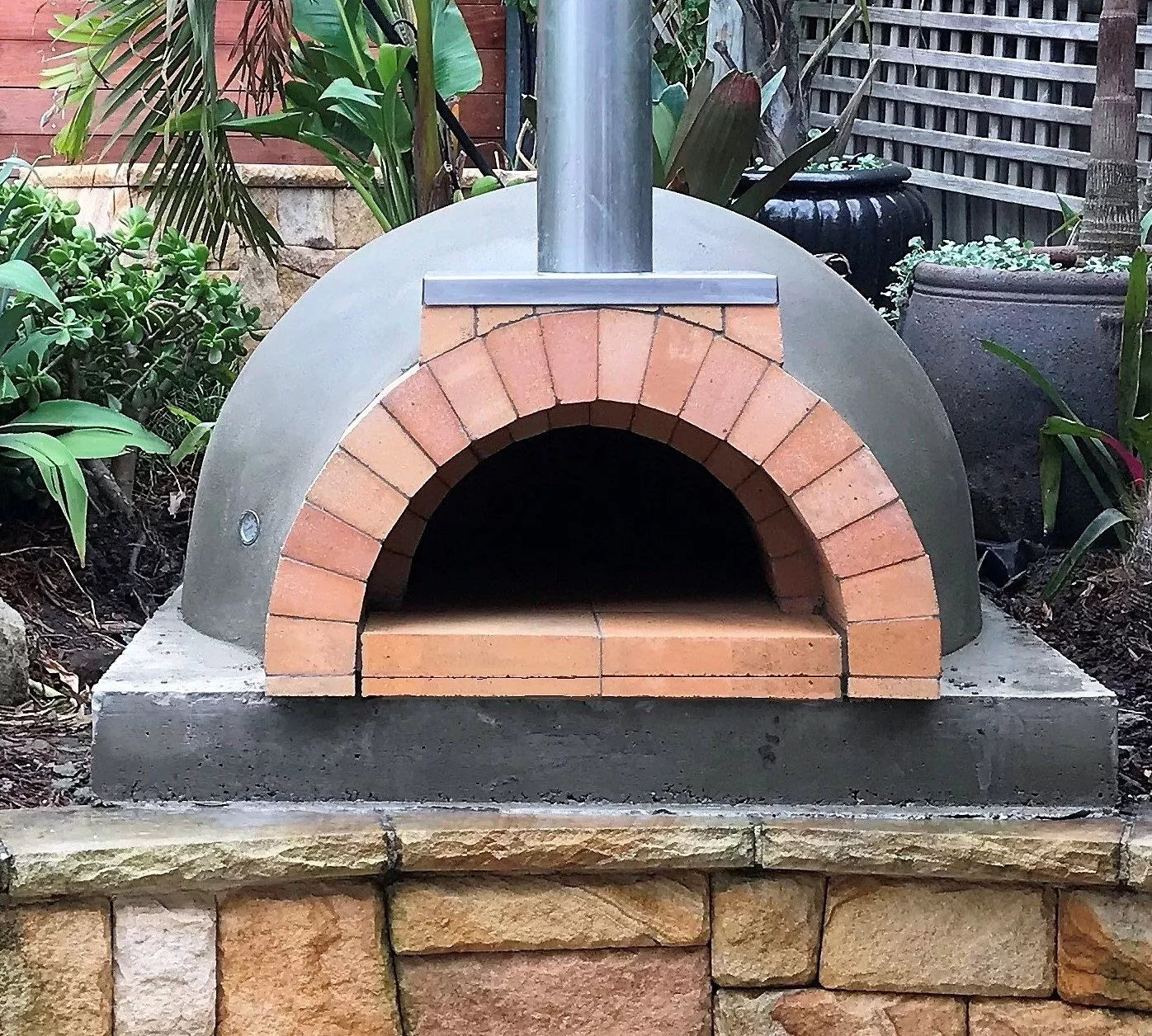 850 PRECUT Brick dome oven kit - The Woodfired Co.