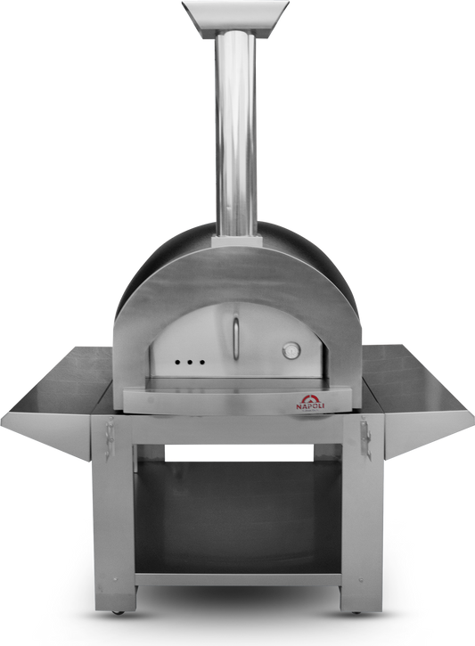 Napoli stainless steel rolling stand - The Woodfired Co.